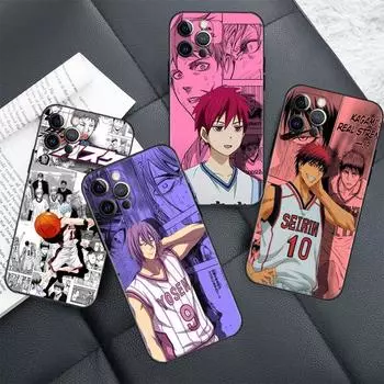 Чехол для iPhone 13 Pro Coque, чехлы для iPhone 11 12 pro max xr XS X 7 8 Plus 14 5 5S SE2020, чехол Kuroko без корзины iPhone 14