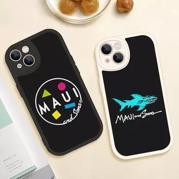 Чехол для iPhone 14 13 11 12 Pro MAX 13 12 MiNi 7 8plus 14 13 11 PRO X XS XR MAUI AND SONS Surf Sakataboard Lambskin Covers 13 pro max