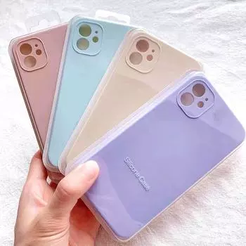 Чехол для iPhone 14 13 Pro Max, жидкие силиконовые чехлы для Apple IPhone 11 12 14Pro Max, защитный полный чехол для камеры For iPhone 14pro