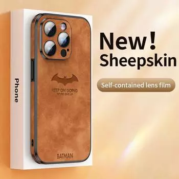 Чехол для Iphone 14, стеклянный бампер с объективом, противоударный силиконовый кожаный чехол для телефона Iphone 14 13 12 Pro Max, чехол для мобильного телефона For iPhone 13 коричневый