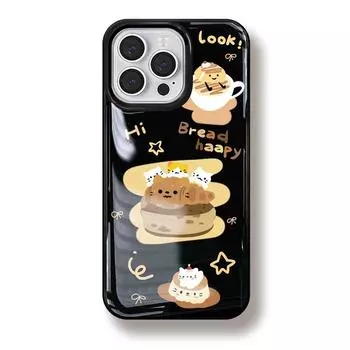 Чехол для iPhone 15 14 из смолы, совместимый и подходящий для 13/12/11promax /xsmax/xr 7/8plusSE Huawei mate60 Mousse Kitten 15