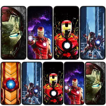 Чехол для iPhone 15 14 Xiaomi Redmi Note 13 12 11 Pro Max X 8 7 9 XR Samsung Galaxy S24 S23 A05 OPPO A15 Huawei Marvel Iron Man Ironman Phone Case for Samsung Galaxy S24 Ultra аэро