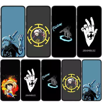 Чехол для iPhone 15 14 Xiaomi Redmi Note 13 12 11 Pro Max X 8 9 XR Samsung Galaxy S24 S23 A05 OPPO A15 Huawei Trafalgar Law Luffy One Piece Phone Case for Samsung Galaxy S10 Lite ceil