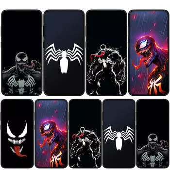 Чехол для iPhone 15 14 Xiaomi Redmi Note 13 12 11 Pro Max X 8 7 9 XR Samsung Galaxy S24 S23 A05 OPPO A15 Huawei Venom Superhero Phone Case for Samsung Galaxy A71 ceil