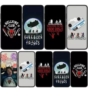 Чехол для iPhone 15 14 Xiaomi Redmi Note 13 12 11 Pro Max X 8 9 XR Samsung Galaxy S24 S23 A05 OPPO A15 Huawei Hellfire Club Stranger Things Phone Case for OPPO A38 аэро