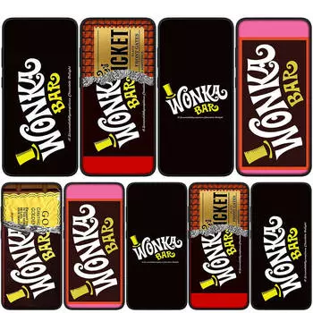 Чехол для iPhone 15 14 Xiaomi Redmi Note 13 12 11 Pro Max X 8 7 9 XR Samsung Galaxy S24 S23 OPPO A15 Huawei Alpen Wonka Chocolate Wonka bar Phone Case
