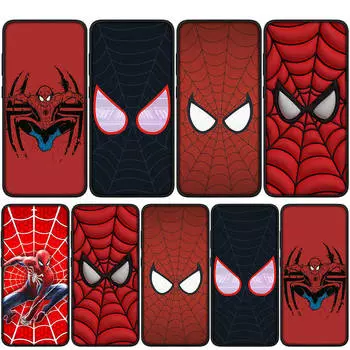 Чехол для iPhone 15 14 Xiaomi Redmi Note 13 12 11 Pro Max X 8 7 9 XR Samsung Galaxy S24 S23 A05 OPPO A15 Huawei Spider Man Marvel Spiderman Phone Case for OPPO A12 аэро