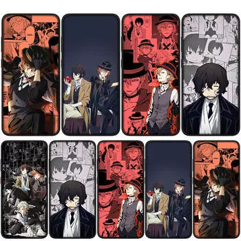 Чехол для iPhone 15 14 Xiaomi Redmi Note 13 12 11 Pro Max X 8 7 9 XR Samsung Galaxy S24 S23 OPPO A15 Huawei Comics Bungou Stray Dogs Phone Case for Redmi Note 11S 5G аэро