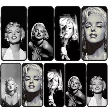 Чехол для iPhone 15 14 Xiaomi Redmi Note 13 12 11 Pro Max X 8 7 9 XR Samsung Galaxy S24 S23 A05 OPPO A15 A14 12C 13C Huawei Marilyn Monroe чехол для телефона for Samsung Galaxy A32 4G олений