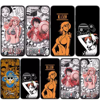 Чехол для iPhone 15 14 Xiaomi Redmi Note 13 12 11 Pro Max X 8 7 9 XR Samsung Galaxy S24 S23 A05 OPPO A15 Huawei Nami One Piece Luffy Phone Case