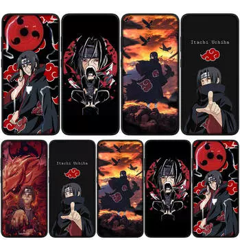 Чехол для iPhone 15 14 Xiaomi Redmi Note 13 12 11 Pro Max X 8 9 XR Samsung Galaxy S24 S23 A05 OPPO A15 Huawei Naruto Itachi Uchiha Akatsuki чехол для телефона