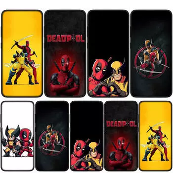 Чехол для iPhone 15 14 Xiaomi Redmi Note 13 12 11 Pro Max X 8 7 9 XR Samsung Galaxy S24 S23 A05 OPPO A15 Huawei Wolverine Cool Deadpool Phone Case