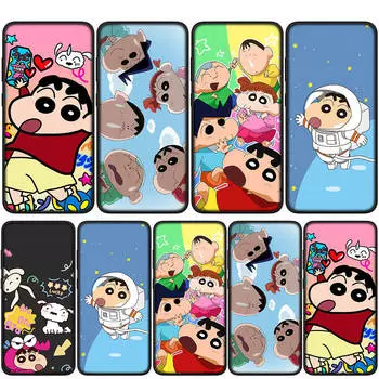 Чехол для iPhone 15 14 Xiaomi Redmi Note 13 12 11 Pro Max X 8 7 9 XR Samsung Galaxy S24 S23 OPPO A15 Huawei Crayon Shin Chan Shinchan чехол для телефона