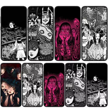 Чехол для iPhone 15 14 Xiaomi Redmi Note 13 12 11 Pro Max X 8 7 9 XR Samsung Galaxy S24 S23 OPPO A15 Huawei Collection Tomie Junji Ito Чехол для телефона for Redmi 9C NFC экрю