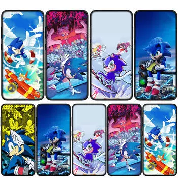 Чехол для iPhone 15 14 Xiaomi Redmi Note 13 12 11 Pro Max X 8 7 9 XR Samsung Galaxy S24 S23 OPPO A15 Huawei Sonic Hedgehog Forces мультяшный чехол для телефона for iPhone 12 Mini ceil