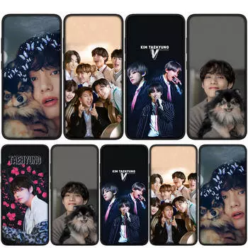 Чехол для iPhone 15 14 Xiaomi Redmi Note 13 12 11 Pro Max X 8 7 9 XR Samsung Galaxy S24 S23 A05 OPPO A15 Huawei Kim Tae Hyung V TaeHyung Чехол для телефона for Samsung Galaxy Note 20 Ultra ceil