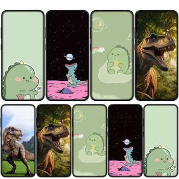 Чехол для iPhone 15 14 Xiaomi Redmi Note 13 12 11 Pro Max X 8 7 9 XR Samsung Galaxy S24 S23 A14 12C 13C A05 OPPO A15 Huawei Comics Dinosaur Phone Case for Samsung Galaxy A51 аэро
