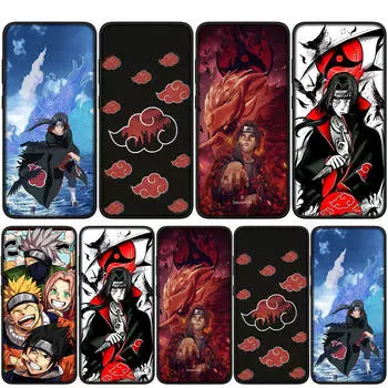 Чехол для iPhone 15 14 Xiaomi Redmi Note 13 12 11 Pro Max X 8 7 9 XR Samsung Galaxy S24 S23 A05 OPPO A15 Huawei аниме Наруто Итачи Учиха Саске чехол for Samsung Galaxy S22 болюс
