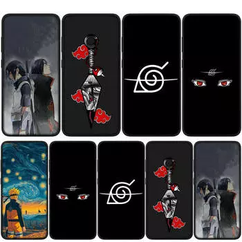 Чехол для iPhone 15 14 Xiaomi Redmi Note 13 12 11 Pro Max X 8 7 9 XR Samsung Galaxy S24 S23 A05 OPPO A15 Huawei Саске Наруто Итачи чехол для телефона for OPPO A77S аэро
