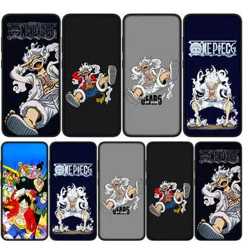 Чехол для iPhone 15 14 Xiaomi Redmi Note 13 12 11 Pro Max X 8 7 9 XR Samsung Galaxy S24 S23 OPPO A15 Huawei Comics Gear 5 One Piece Luffy Phone Case for Samsung Galaxy Note 10 экрю