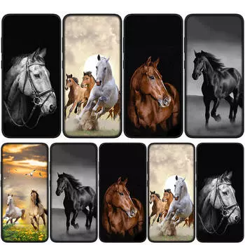 Чехол для iPhone 15 14 Xiaomi Redmi Note 13 12 11 Pro Max X 8 7 9 XR Samsung Galaxy S24 S23 A05 OPPO A15 Huawei Wild Horse Cool Phone Case for Samsung Galaxy Note 20 олений
