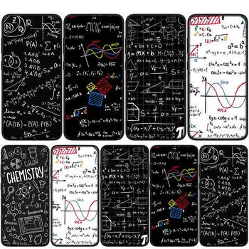 Чехол для iPhone 15 14 Xiaomi Redmi Note 13 12 11 Pro Max X 8 7 9 XR Samsung Galaxy S24 S23 OPPO Huawei Chemistry Science Maths Equation Formula Case for Samsung Galaxy S23 ceil