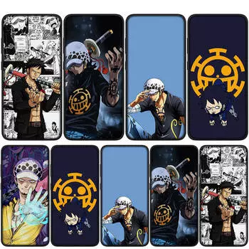 Чехол для iPhone 15 14 Xiaomi Redmi Note 13 12 11 Pro Max X 8 7 9 XR Samsung Galaxy S24 S23 A05 OPPO A15 Huawei Trafalgar Law One Piece Phone Case for Samsung Galaxy A71 аэро