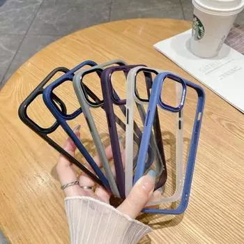 Чехол для iPhone 15 Pro Max Frosted Transparent с дизайном Eagle Eye для 14 Pro Max iPhone 14