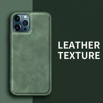 Чехол для iPhone 15 Pro Max, роскошный противоударный кожаный чехол для мобильного телефона iPhone 14 12 13 Pro Max, мини-чехол для мобильного телефона Funda For iPhone 12