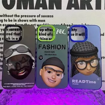 Чехол для iPhone 15 Pro с лазерным дизайном для 14/13/12/11/Xs Max/Xr. Твердый защитный чехол. iPhone 13 Pro серый