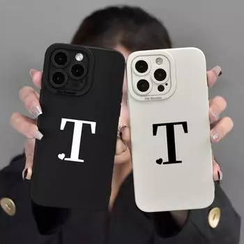 Чехол для iPhone 15 — ударопрочный T-образный дизайн с полной защитой линз iPhone 14 Plus белый