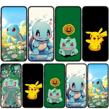 Чехол для iPhone 16 15 14 Xiaomi Redmi Note 13 12 11 Pro Max X 10 8 9 XR Samsung Galaxy S24 S23 A05 OPPO Huawei Pikachu Bulbasaur чехол для телефона for Samsung Galaxy S23 олений