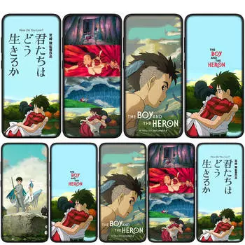Чехол для iPhone 16 15 14 Xiaomi Redmi Note 13 12 11 Pro Max X 10 8 9 XR Samsung Galaxy S24 S23 A15 13COPPO Huawei The Boy and the Heron Phone Case for Huawei P30 Pro ceil