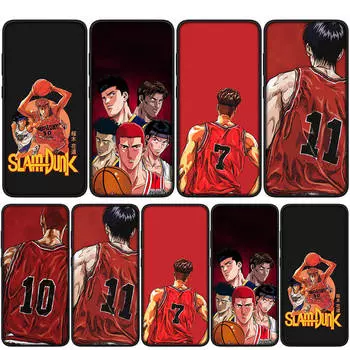 Чехол для iPhone 16 15 14 Xiaomi Redmi Note 13 12 11 Pro Max X 10 8 9 XR Samsung Galaxy S24 S23 A15 13C OPPO Huawei Slam Dunk Баскетбольный чехол для телефона for Huawei Y6 2018 ceil