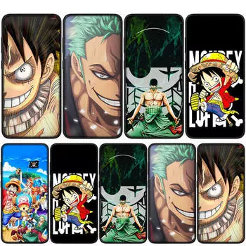 Чехол для iPhone 16 15 14 Xiaomi Redmi Note 13 12 11 Pro Max X 10 8 9 XR Samsung Galaxy S24 S23 9C OPPO Huawei One Piece Luffy Roronoa Zoro Чехол для телефона for OPPO A53 2020 аэро