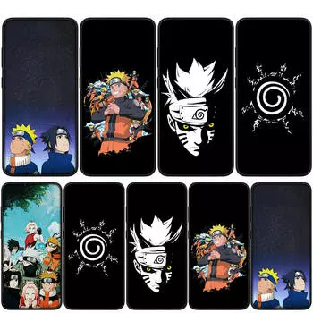 Чехол для iPhone 16 15 14 Xiaomi Redmi Note 13 12 11 Pro Max X 10 8 9 XR Samsung Galaxy S24 S23 9C OPPO Huawei Cartoon Uchiha Sasuke Naruto Phone Case for Samsung Galaxy Note 20 ceil