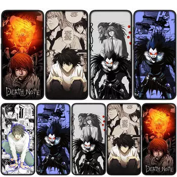 Чехол для iPhone 16 15 14 Xiaomi Redmi Note 13 12 11 Pro Max X 10 8 9 XR Samsung Galaxy S24 S23 A05 OPPO Huawei Death Note Mello L Lawliet чехол для телефона for OPPO A60 олений