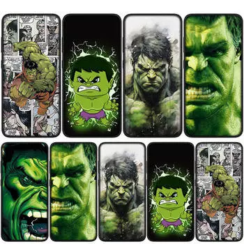 Чехол для iPhone 16 15 14 Xiaomi Redmi Note 13 12 11 Pro Max X 10 8 9 XR Samsung Galaxy S24 S23 A05 12C 13C A15 A16 OPPO Huawei Hulk Comics Phone Case for Samsung Galaxy S21 Ultra ceil