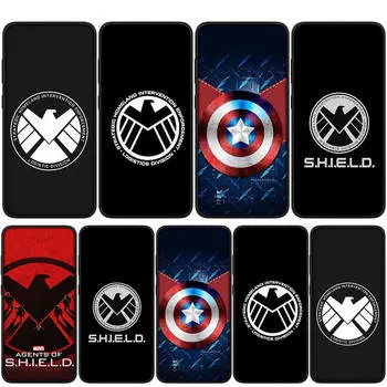 Чехол для iPhone 16 15 14 Xiaomi Redmi Note 13 12 11 Pro Max X 10 8 9 XR Samsung Galaxy S24 S23 S9 OPPO Huawei SHIELD Агенты SHIELD Чехол для телефона for OPPO A54 4G аэро