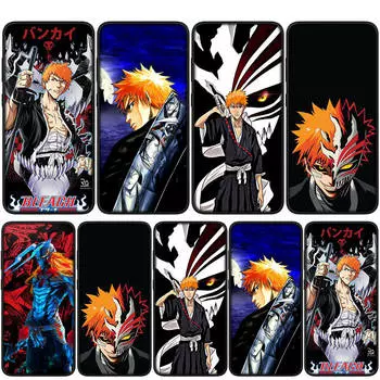 Чехол для iPhone 16 15 14 Xiaomi Redmi Note 13 12 11 Pro Max X 10 8 9 XR Samsung Galaxy S24 S23 A15 13C OPPO Huawei Bleach Kurosaki Ichigo чехол для телефона for Samsung Galaxy M55 аэро