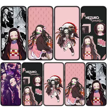 Чехол для iPhone 16 15 14 Xiaomi Redmi Note 13 12 11 Pro Max X 10 8 9 XR Samsung Galaxy S24 S23 A05 OPPO Huawei Demon Slayer Kamado Nezuko чехол для телефона for Samsung Galaxy S10 олений