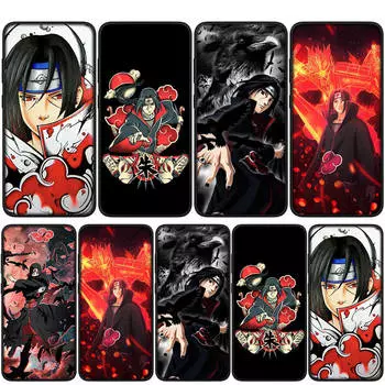 Чехол для iPhone 16 15 14 Xiaomi Redmi Note 13 12 11 Pro Max X 10 8 9 XR Samsung Galaxy S24 S23 9C OPPO Huawei Cartoon Naruto Uchiha Itachi Phone Case for Redmi 10A аэро
