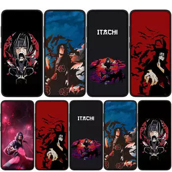 Чехол для iPhone 16 15 14 Xiaomi Redmi Note 13 12 11 Pro Max 8 9 XR Samsung Galaxy S24 S23 OPPO Huawei Comics Наруто Итачи Учиха Акацуки Чехол для телефона for OPPO A60 болюс
