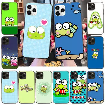 Чехол для iPhone 16 15 Plus 14 13 12 11 Pro 8 7 6S 6 SE 5S X XR XS Max Realme C30 C33 C31 9I Black Sofe Cover LI10 Keroppi VIVO Y10 4G серый