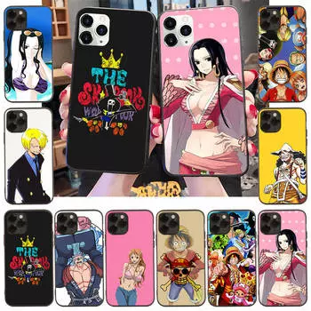 Чехол для iPhone 16 15 Plus 14 13 12 11 Pro 8 7 6S 6 SE 5S X XR XS Max Realme C30 C33 C31 9I Black Sofe Cover WI58 One Piece Member iPhone 6 олений