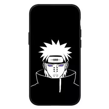 Чехол для iPhone 16 15 Xiaomi Redmi Note 14 13 12 11 Pro Max X 8 9 16e Samsung Galaxy S25 S24 S23 Moto G54 OPPO Huawei Аниме Пейн Акацуки Чехол для телефона for Moto Edge 50 Ultra экрю