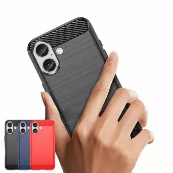 Чехол для iPhone 16 для Apple iPhone 16 Pro Max, чехол-бампер, противоударный, силиконовый, защитный, черный чехол для iPhone 16 For iPhone 16 чёрный