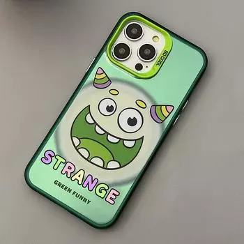 Чехол для iPhone 16 Fun Frosted Laser для iPhone 15 Pro, 14, 13, 12 Pro Max от Zhitai iPhone 13 Pro Max