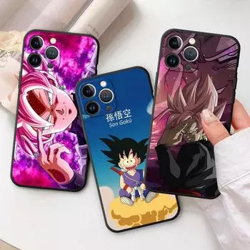 Чехол для iPhone 6s XR XS X 14 Plus 13 Pro Max 7 8 12 Mini SE 11 14Pro 6 12pro 11pro TPU Мягкие задние чехлы Cartoon Dragon Z Cover iPhone 14