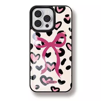 Чехол для iPhone из смолы с защитой от падения Арт-дизайн Для HUAWEI mate60pro Леопардовый принт в виде сердца 15
